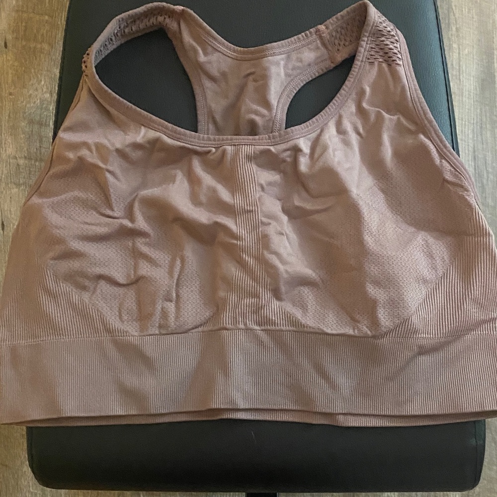 Comfortable Seamless Sports Bra - Brown